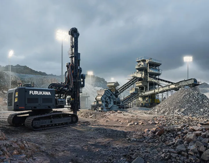 Furukawa mining equipment application