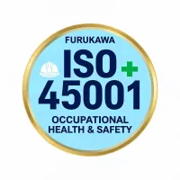 ISO 45001 certification badge
