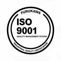 ISO 9001 certification badge